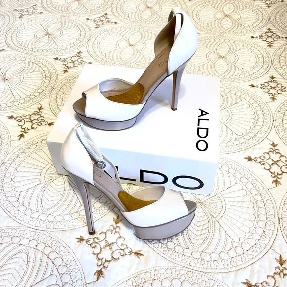 Bridal top shoes aldo